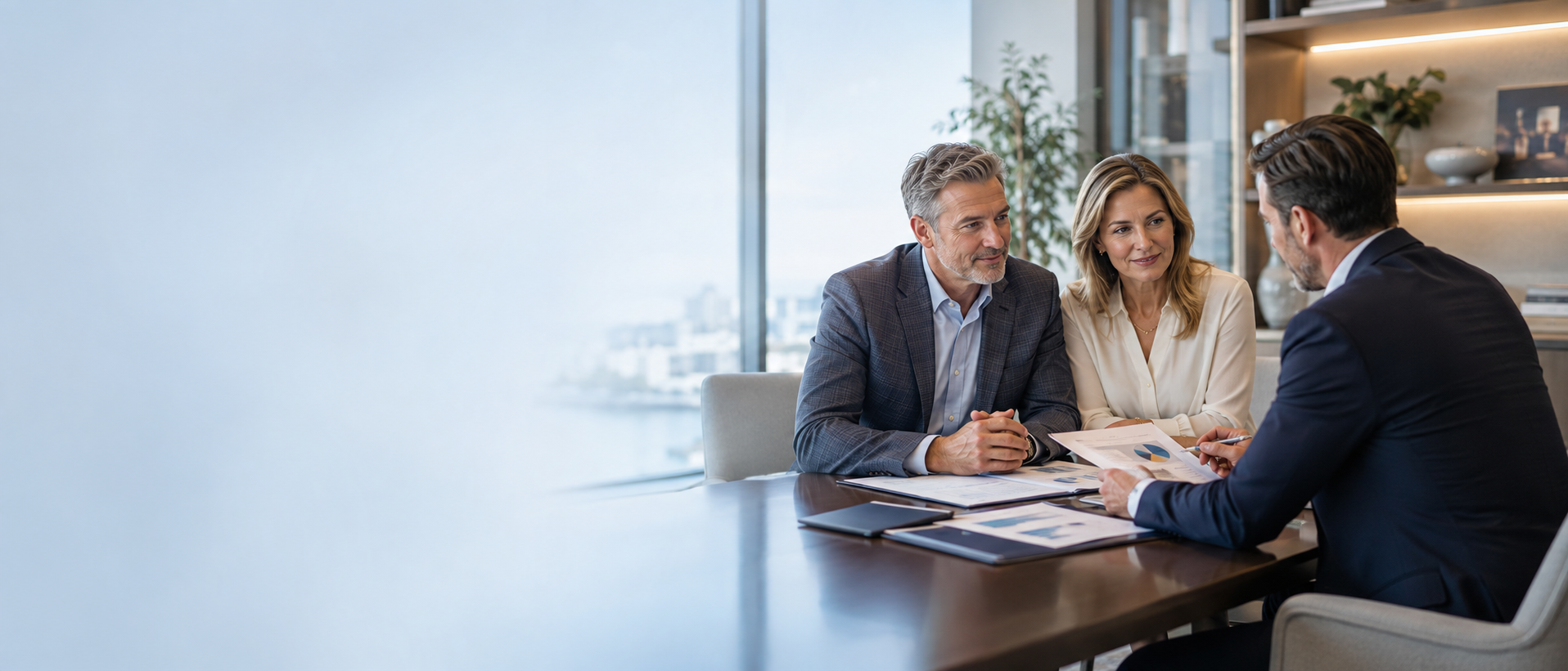 Wealth management banner
